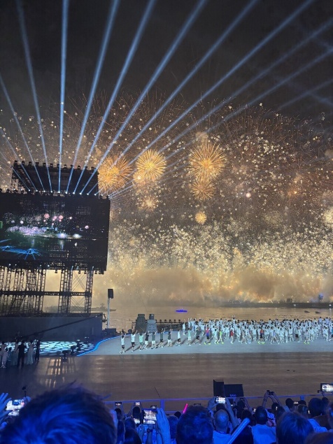 Opening ceremony fireworks